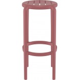 Stołek barowy Tom Bar 75cm - Różowo-Czerwony Siesta | Kup Teraz!