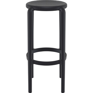 Stołek barowy Tom Bar 75cm czarny Siesta - Stylowy i funkcjonalny