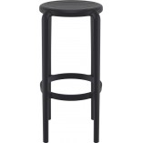 Stołek barowy Tom Bar 75cm czarny Siesta - Stylowy i funkcjonalny