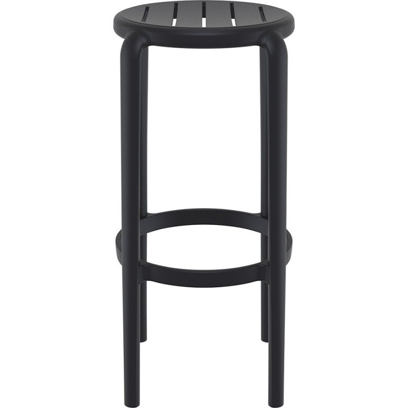 Stołek barowy Tom Bar 75cm czarny Siesta - Stylowy i funkcjonalny