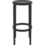 Stołek barowy Tom Bar 75cm czarny Siesta - Stylowy i funkcjonalny