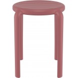 Taboret Tom 45cm różowo-czerwony Siesta - Hokery sklep