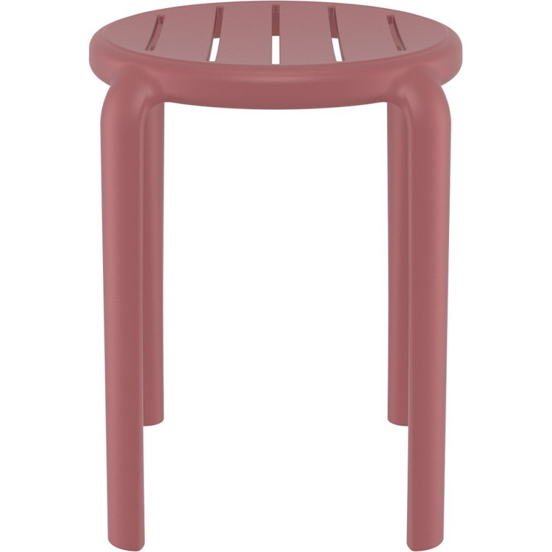 Taboret Tom 45cm różowo-czerwony Siesta - Hokery sklep