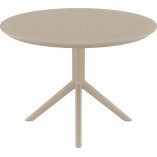 Stół Ogrodowy Okrągły Sky 105cm Siesta - Elegancki Design