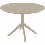 Stół Ogrodowy Okrągły Sky 105cm Siesta - Elegancki Design