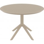 Stół Ogrodowy Okrągły Sky 105cm Siesta - Elegancki Design