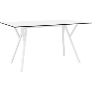 Stół prostokątny Max 140x80cm biały Siesta