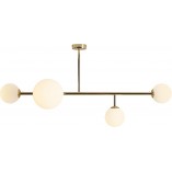 Lampa sufitowa Dione IV - Aldex | Biało-złote kule