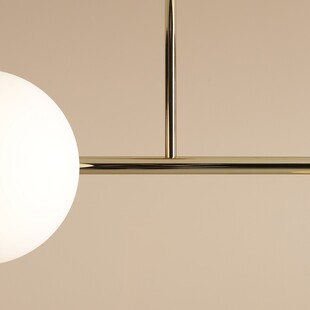 Lampa sufitowa Dione IV - Aldex | Biało-złote kule