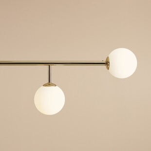 Lampa sufitowa Dione IV - Aldex | Biało-złote kule