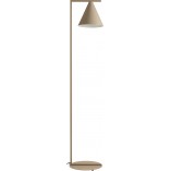 Lampa podłogowa beżowa Aldex Form | Retro i vintage