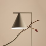 Lampa podłogowa beżowa Aldex Form | Retro i vintage