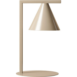 Lampa biurkowa stożek Form beżowa Aldex