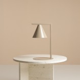 Lampa biurkowa stożek Form beżowa Aldex | Sklep z lampami