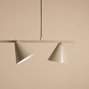 Lampa wisząca beżowa Aldex Form IV 120cm | Sklep z lampami