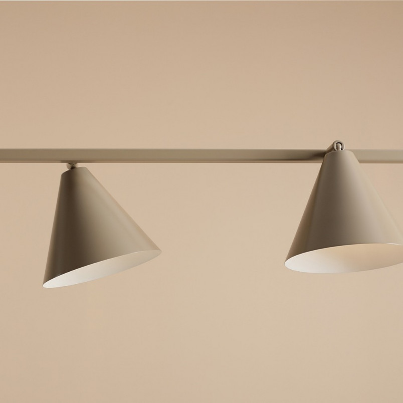 Lampa wisząca beżowa Aldex Form IV 120cm | Sklep z lampami