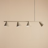 Lampa wisząca beżowa Aldex Form IV 120cm | Sklep z lampami