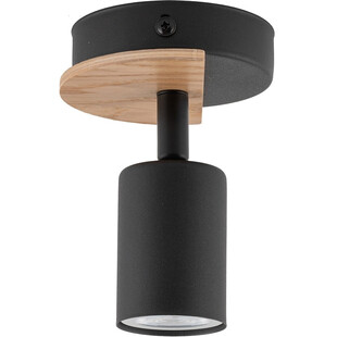 Reflektor Loft Cover Wood Czarny/Drewno | TK Lighting