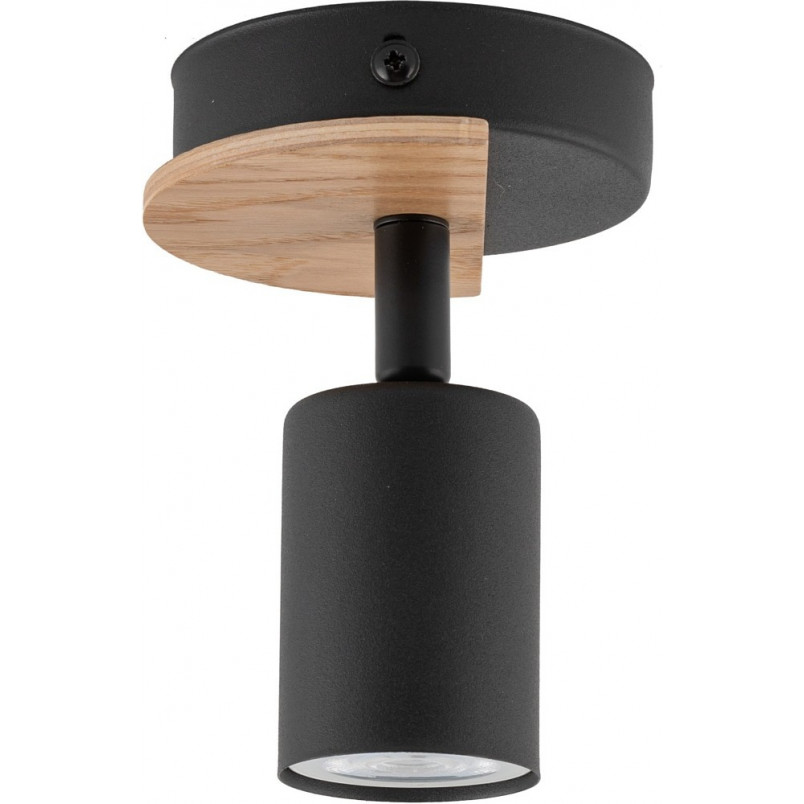 Reflektor Loft Cover Wood Czarny/Drewno | TK Lighting