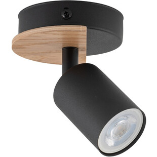 Reflektor Loft Cover Wood Czarny/Drewno | TK Lighting