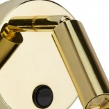 Kinkiet Enzo III Złoty TK Lighting | Elegancki Design