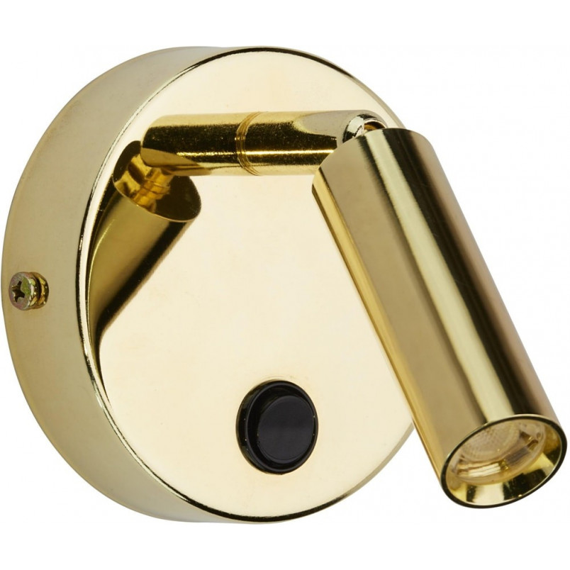 Kinkiet Enzo III Złoty TK Lighting | Elegancki Design