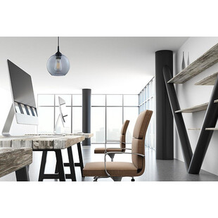 Lampa wisząca szklana kula Cubus 18cm przeźroczysta TK Lighting