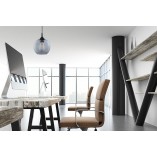 Lampa wisząca Cubus - szklana kula 18cm | TK Lighting