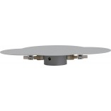 Kinkiet dziecięcy Chmurka Cloud szary TK Lighting | Lampy dla dzieci