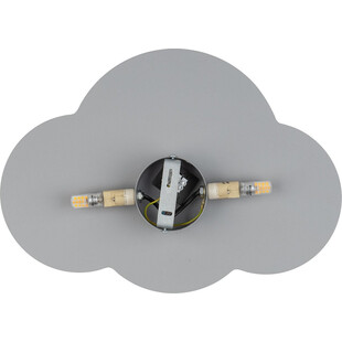 Kinkiet dziecięcy Chmurka Cloud szary TK Lighting | Lampy dla dzieci