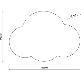 Kinkiet dziecięcy Cloud - TK Lighting | Oświetlenie do pokoju