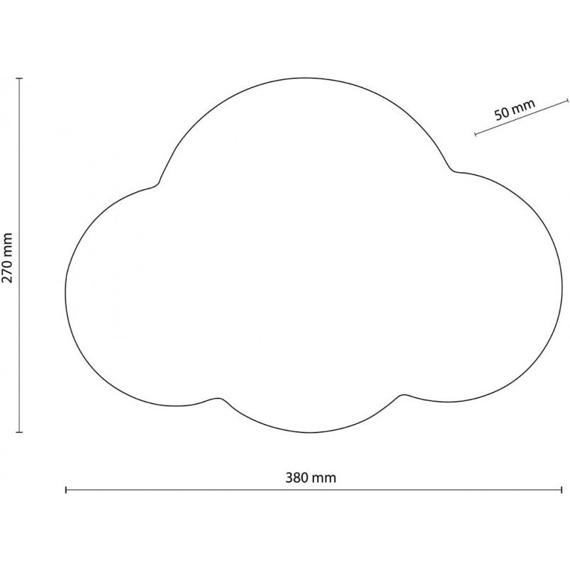 Kinkiet dziecięcy Cloud - TK Lighting | Oświetlenie do pokoju