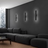 Kinkiet Navi czarny | Minimalistyczny design | TK Lighting