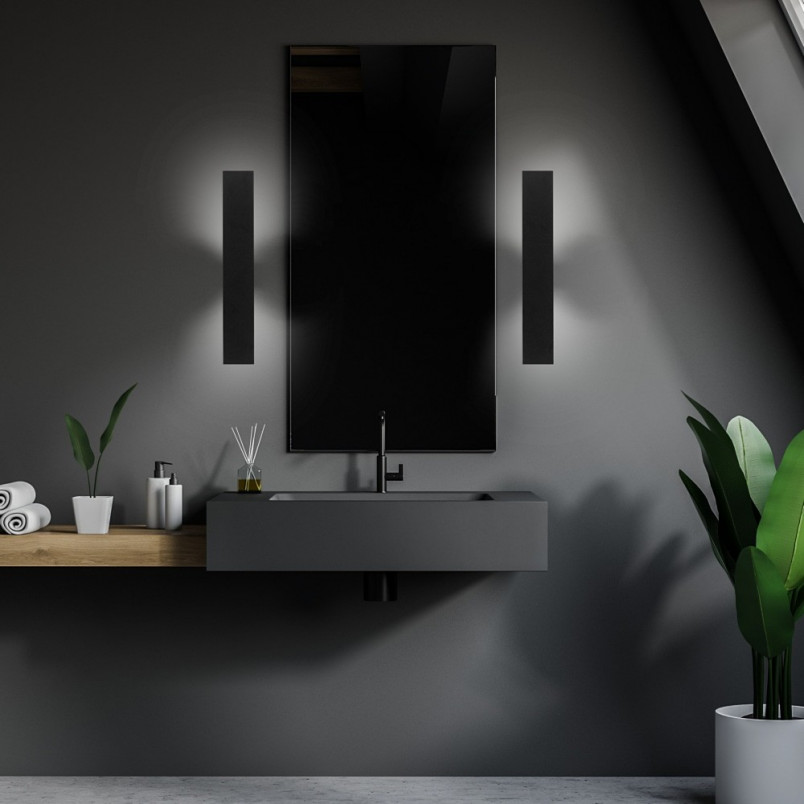 Kinkiet Navi czarny | Minimalistyczny design | TK Lighting