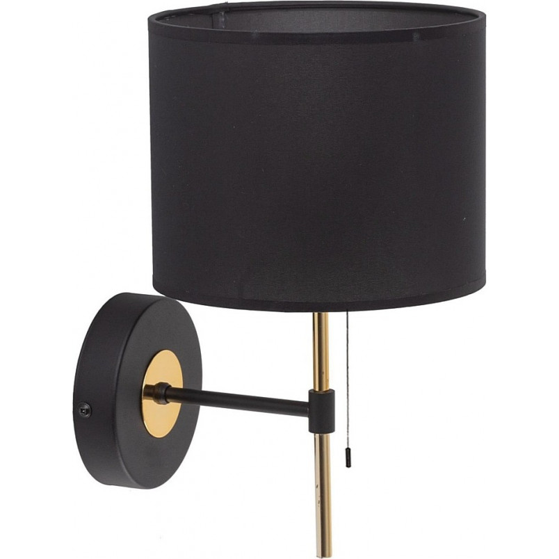 Kinkiet Lord czarny/złoty TK Lighting | Eleganckie oświetlenie