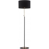 Lampa podłogowa czarna i złota Lord | TK Lighting