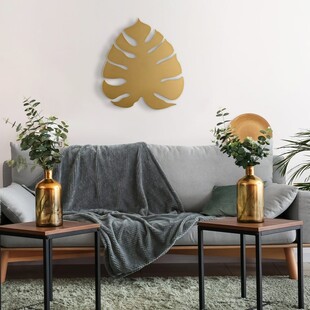 Kinkiet ścienny Monstera II złoty | TK Lighting - Oświetlenie