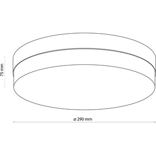Plafon łazienkowy Pori biały 29cm | TK Lighting