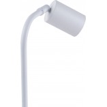 Lampa stołowa minimalistyczna Logan biała | TK Lighting