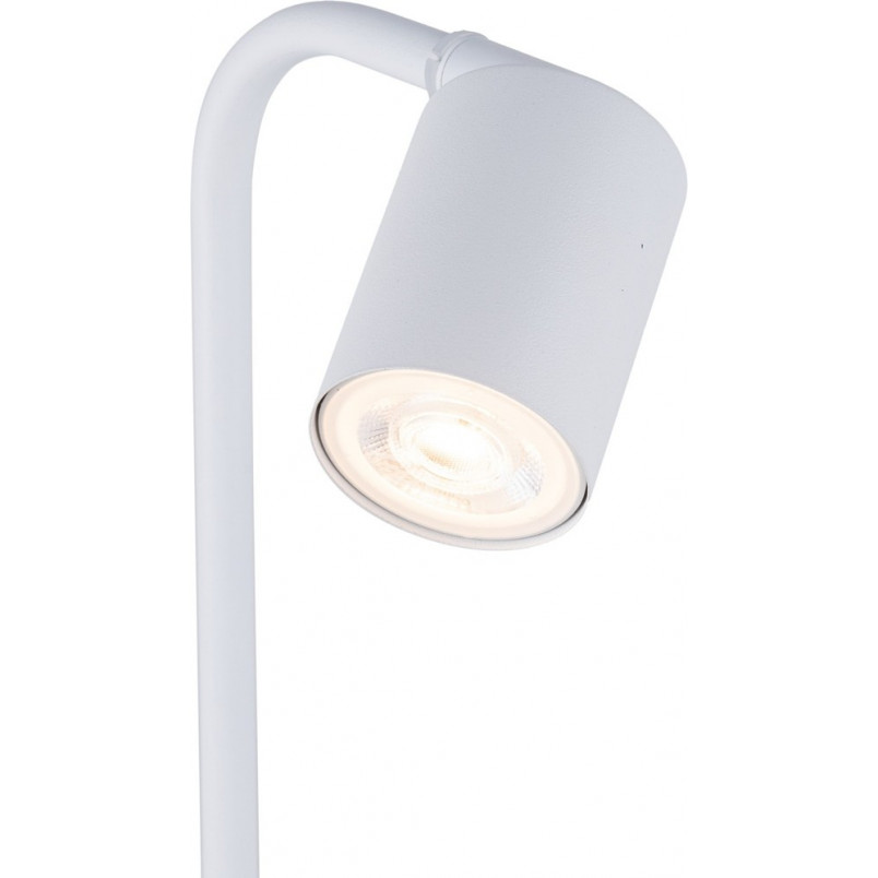 Lampa stołowa minimalistyczna Logan biała | TK Lighting