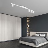 Lampa sufitowa minimalistyczna Logan IV 100cm biała | TK Lighting