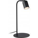 Lampa stołowa minimalistyczna Logan czarna TK Lighting