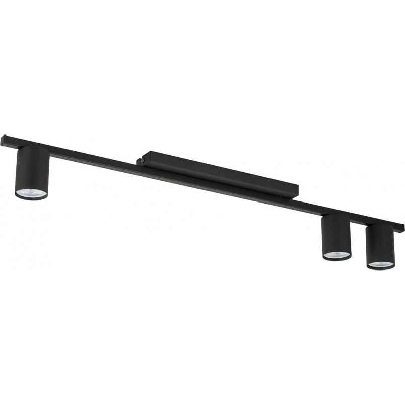 Lampa sufitowa minimalistyczna Logan III 80cm czarna - TK Lighting