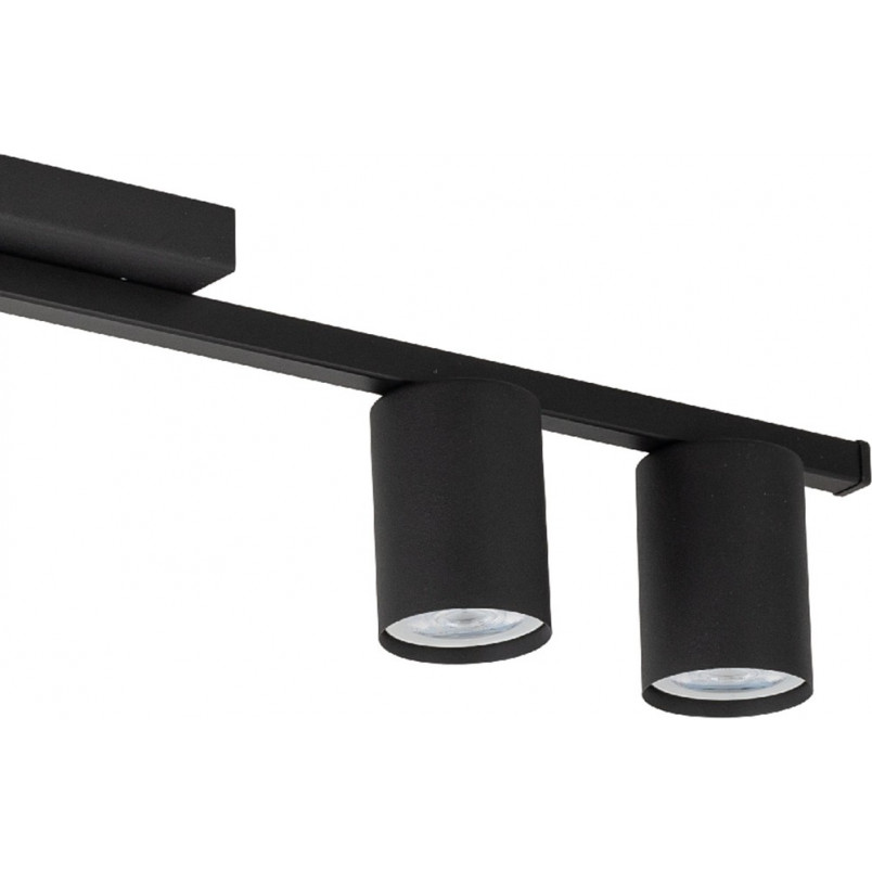 Lampa sufitowa minimalistyczna Logan III 80cm czarna - TK Lighting