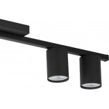 Lampa sufitowa minimalistyczna Logan III 80cm czarna - TK Lighting