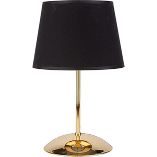 Lampa stołowa czarno-złota Glory | TK Lighting - Glamour