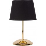 Lampa stołowa czarno-złota Glory | TK Lighting - Glamour