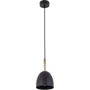 Lampa wisząca Nord 13cm czarna TK Lighting