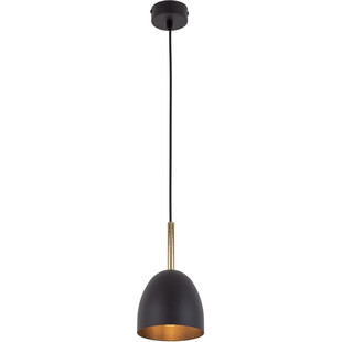 Lampa wisząca Nord 13cm czarna TK Lighting