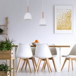 Lampa wisząca skandynawska Nord 13cm biała TK Lighting